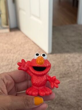 Sesame Street Elmo Red Figure with Orange Nose